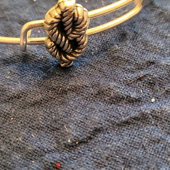 Alex and Ani Jewelry - Alex and Ani love knot bracrlet